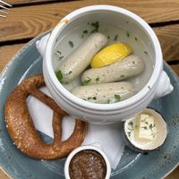 Bavarian breakfast   at Max Pett in Munich