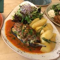 Grilled eggplant at Max Pett in Munich