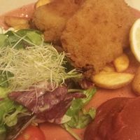 Schnitzel  at Max Pett in Munich