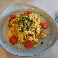 scrambled eggs at Max Pett in Munich