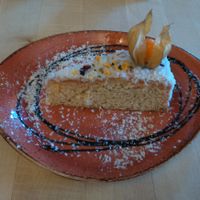 Delicious cake at Max Pett in Munich