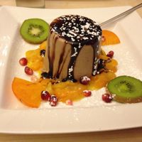 Nougat panacotta at Max Pett in Munich