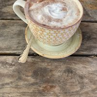 Hot chocolate  at Max Pett in Munich