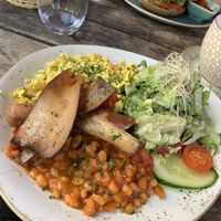 English breakfast at Max Pett in Munich