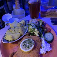 schnitzel at Max Pett in Munich