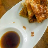 Fluffy scallion pancakes at DanDan Wayne in Wayne