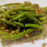 Yummy green beans at DanDan Wayne in Wayne