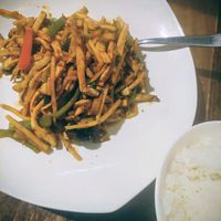 Pressed szechuan tofu at DanDan Wayne in Wayne