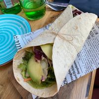 Vegan Tortillia at Burger Gin Bar VERANDA in Tucepi