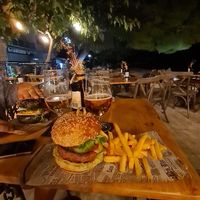 Vegan Burger at Burger Gin Bar VERANDA in Tucepi
