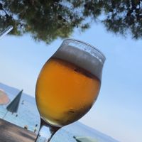 Draft beer half liter?!   at Burger Gin Bar VERANDA in Tucepi