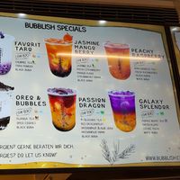 Green heart for vegan at Bubblish in Zurich