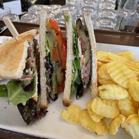 Vegan club sandwich: fell apart as soon as I tried to eat it  at Odeon in Zurich