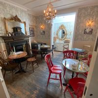 Interior seating area at Montpeliers in South East London