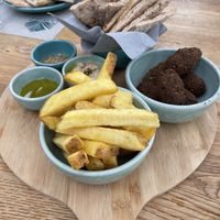 the starting platter. at La Serra in Lugano