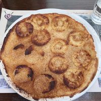 With apple and cinnamon   at Pannenkoekenhuis De Vuursche Boer in Lage Vuursche