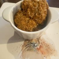 Biscoff coated ice cream balls  #Veganuary at The Queen Inn in Cwmbran