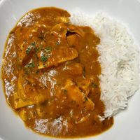 Ch*cken Madras #Veganuary at The Queen Inn in Cwmbran