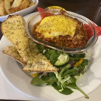 Vegan lasagne  #Veganuary at The Queen Inn in Cwmbran