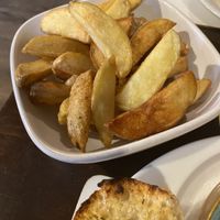 Skin on fries  #Veganuary at The Queen Inn in Cwmbran