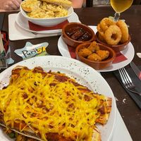 massive enchiladas 😋 #Veganuary at The Queen Inn in Cwmbran