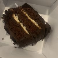 choc cake for take away  #Veganuary at The Queen Inn in Cwmbran