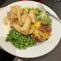 Hunters chicken  at The Queen Inn in Cwmbran