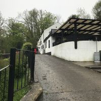 Up the slope    at The Queen Inn in Cwmbran