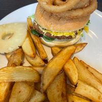‘Chicken’ burger - Main at The Queen Inn in Cwmbran