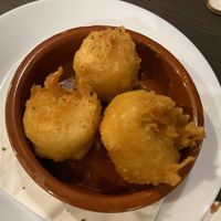 Battered salt and pepper tofu  at The Queen Inn in Cwmbran