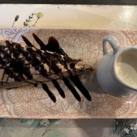 Mint cheesecake   at The Queen Inn in Cwmbran