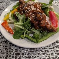 Chilli B*ef starter at The Queen Inn in Cwmbran