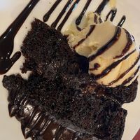 Chocolate fudge  at The Queen Inn in Cwmbran