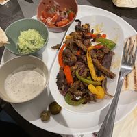 St**k fajitas  #Veganuary at The Queen Inn in Cwmbran
