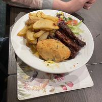 Garlic ch’ckn breast and BBQ ribz  #Veganuary at The Queen Inn in Cwmbran