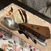 Chocolate orange torte  at The Queen Inn in Cwmbran