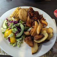 R*bs & ch*cken combo at The Queen Inn in Cwmbran