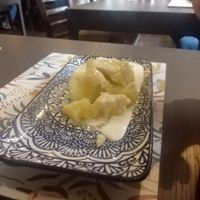 Apple Pie and Ice Cream  at The Queen Inn in Cwmbran