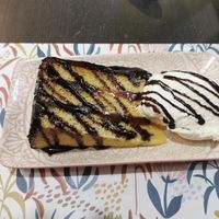 Jaffa Cake pudding. Omg. Amazing. at The Queen Inn in Cwmbran