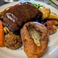 Tournedos Rossini at The Queen Inn in Cwmbran