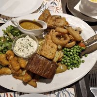 Land & Sea Sharing Platter at The Queen Inn in Cwmbran
