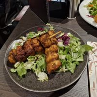 Tikka Skewers at The Queen Inn in Cwmbran