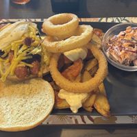 Matador burger  at The Queen Inn in Cwmbran