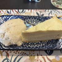 Vanilla cheesecake   at The Queen Inn in Cwmbran