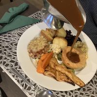 Juicy marbles steak roast   at The Queen Inn in Cwmbran