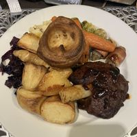 Seitan lamb roast   at The Queen Inn in Cwmbran