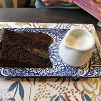 Chocolate Fudge cake at The Queen Inn in Cwmbran