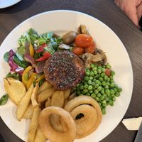 Juicy marble steak  at The Queen Inn in Cwmbran