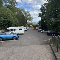 Car park  at The Queen Inn in Cwmbran