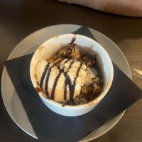 Chocolate & Banana Bread & Butter Pudding   at The Queen Inn in Cwmbran